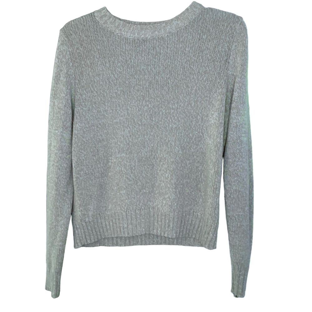 H&M Divided Women Baby Blue Knit Pullover Sweater Soft Small